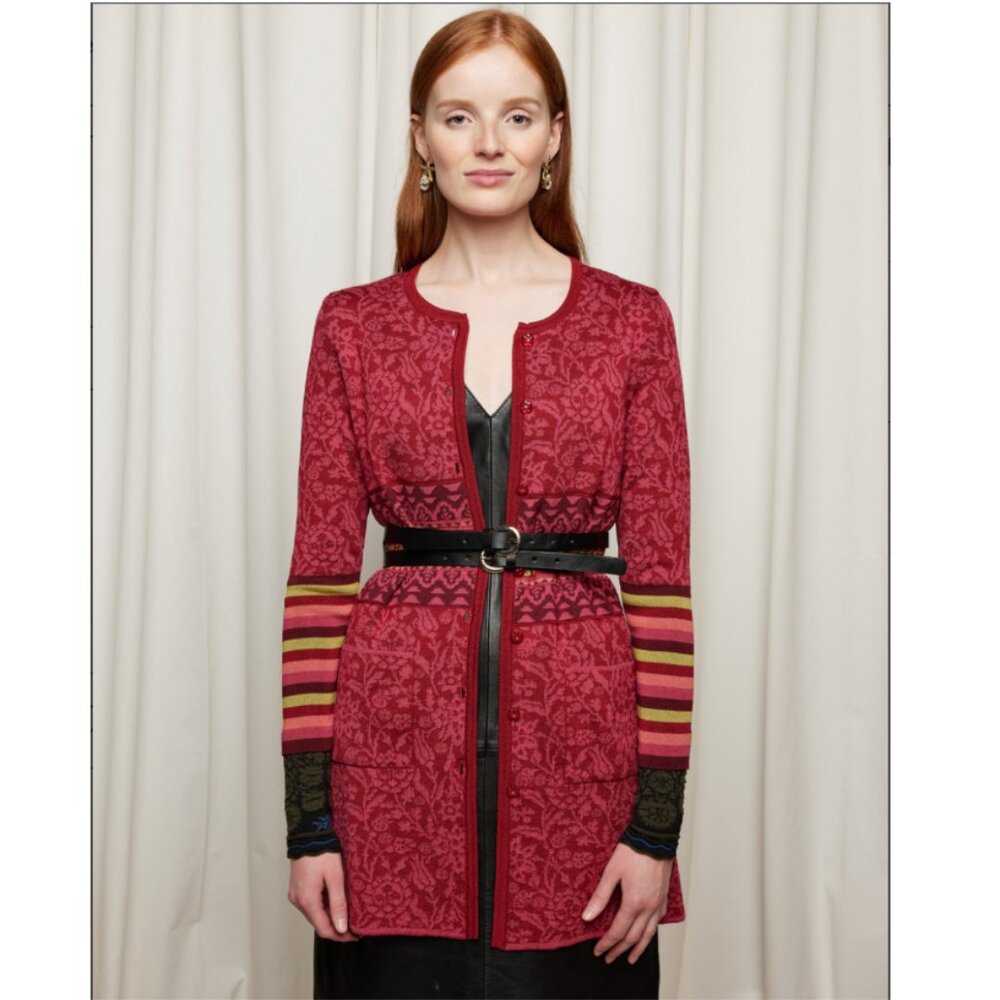 Oleana Silk Road long sweater, XL - Picture 2 of 9